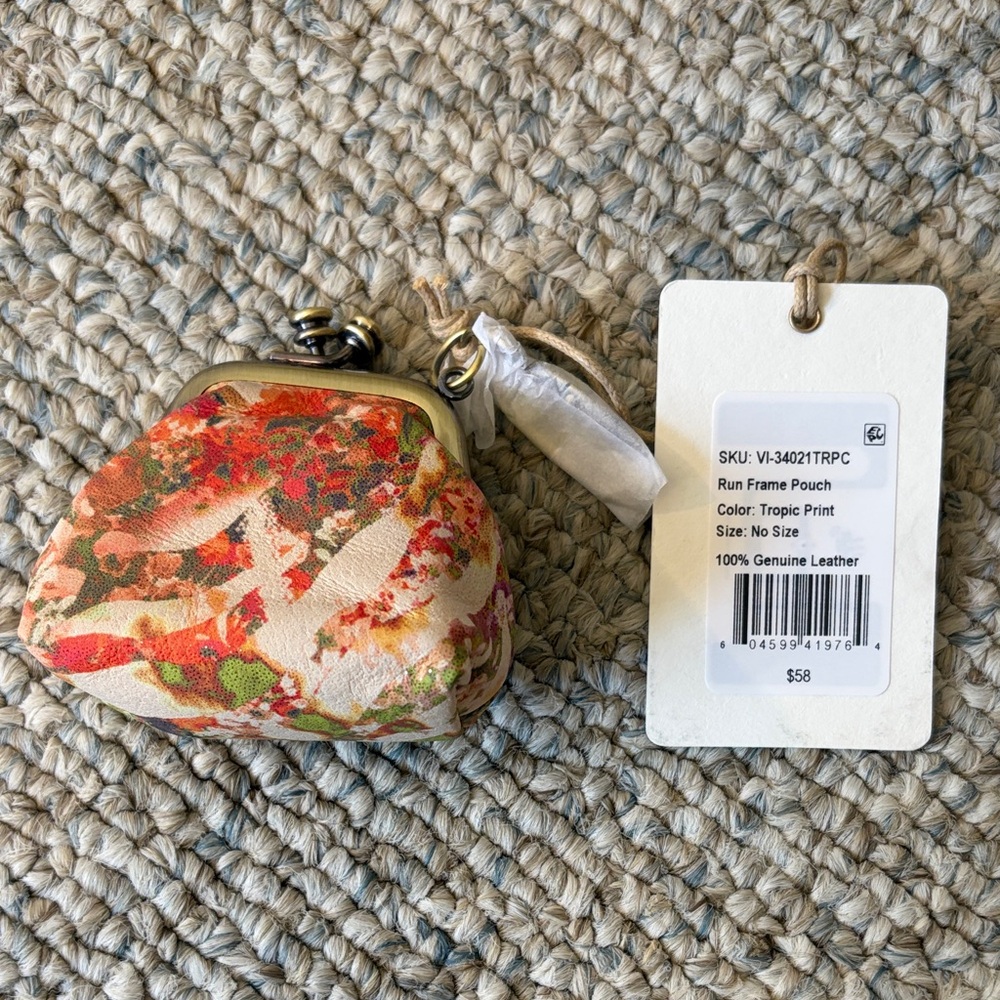 HOBO Multicolor Leather Clutch